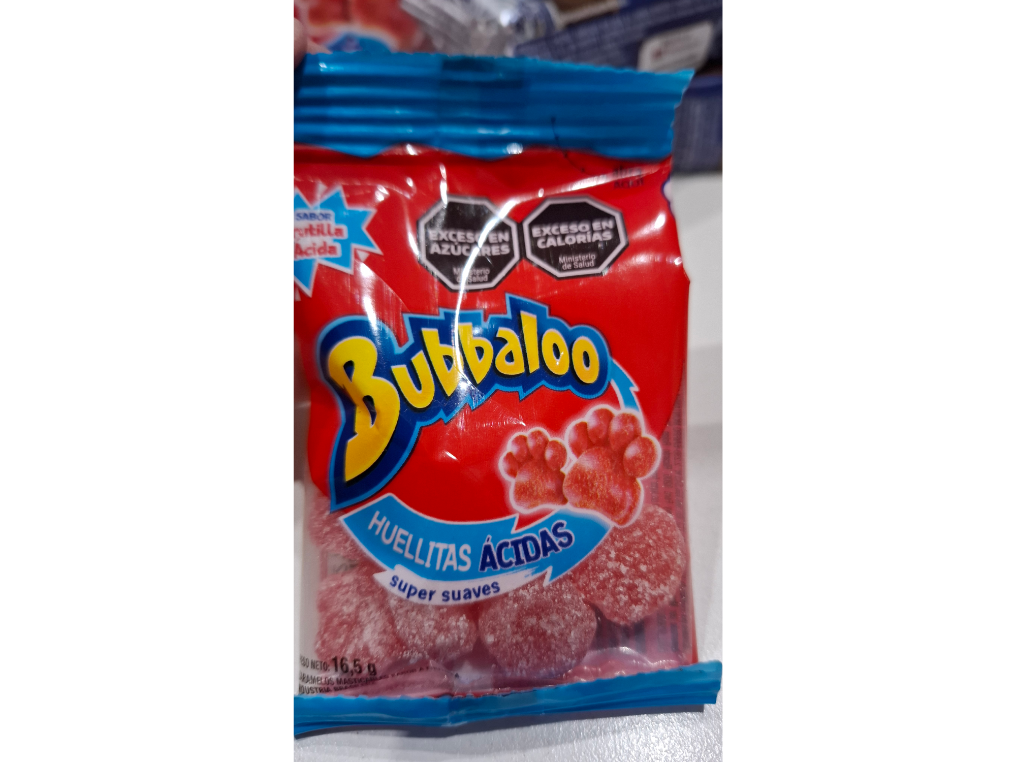 Bubbaloo Huellitas Acidas