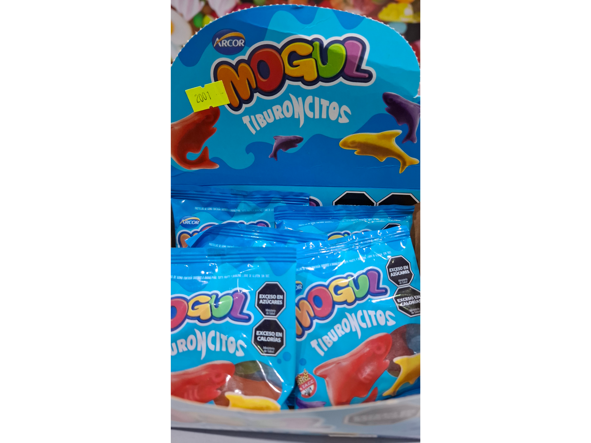 Gomitas Tiburoncitos Mogul 30gr