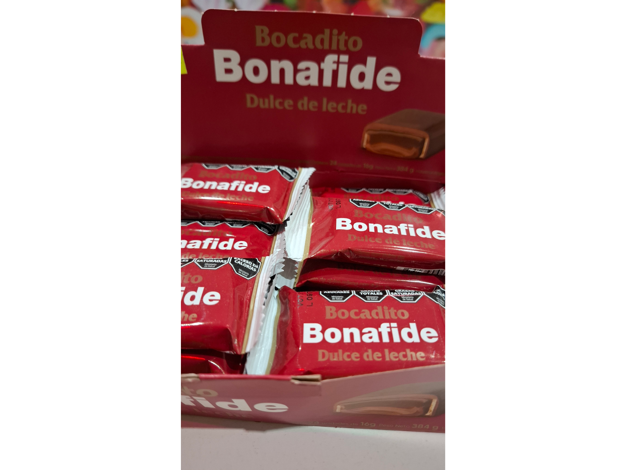 Bocadito Chocolate c DDL Bonafide 16gr