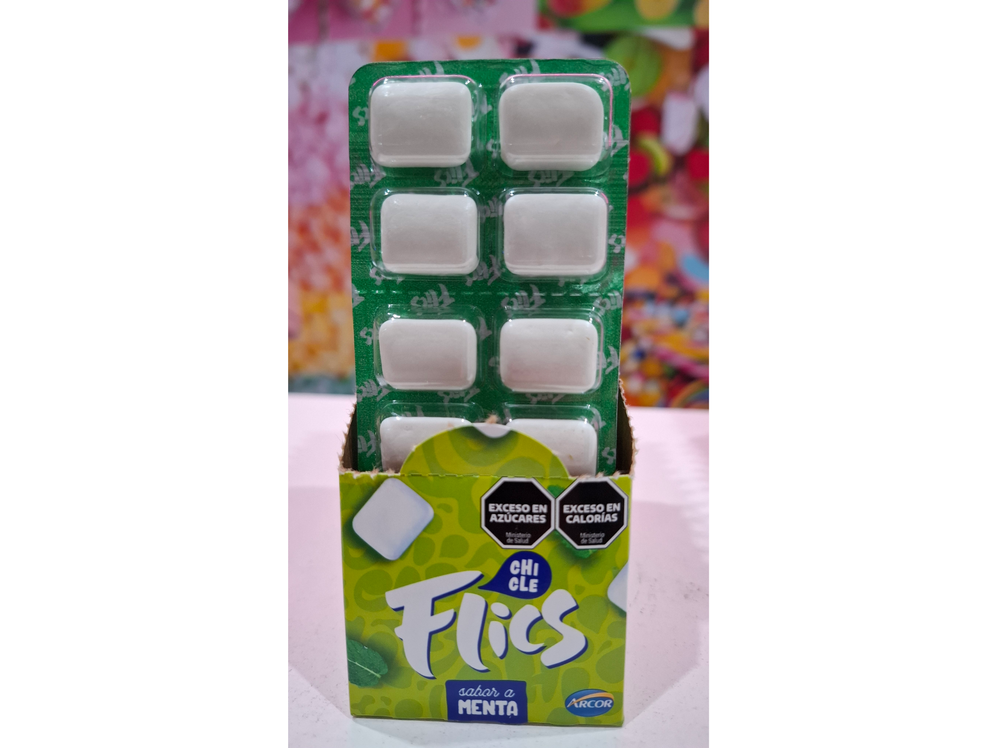 Chicle Tableta Menta