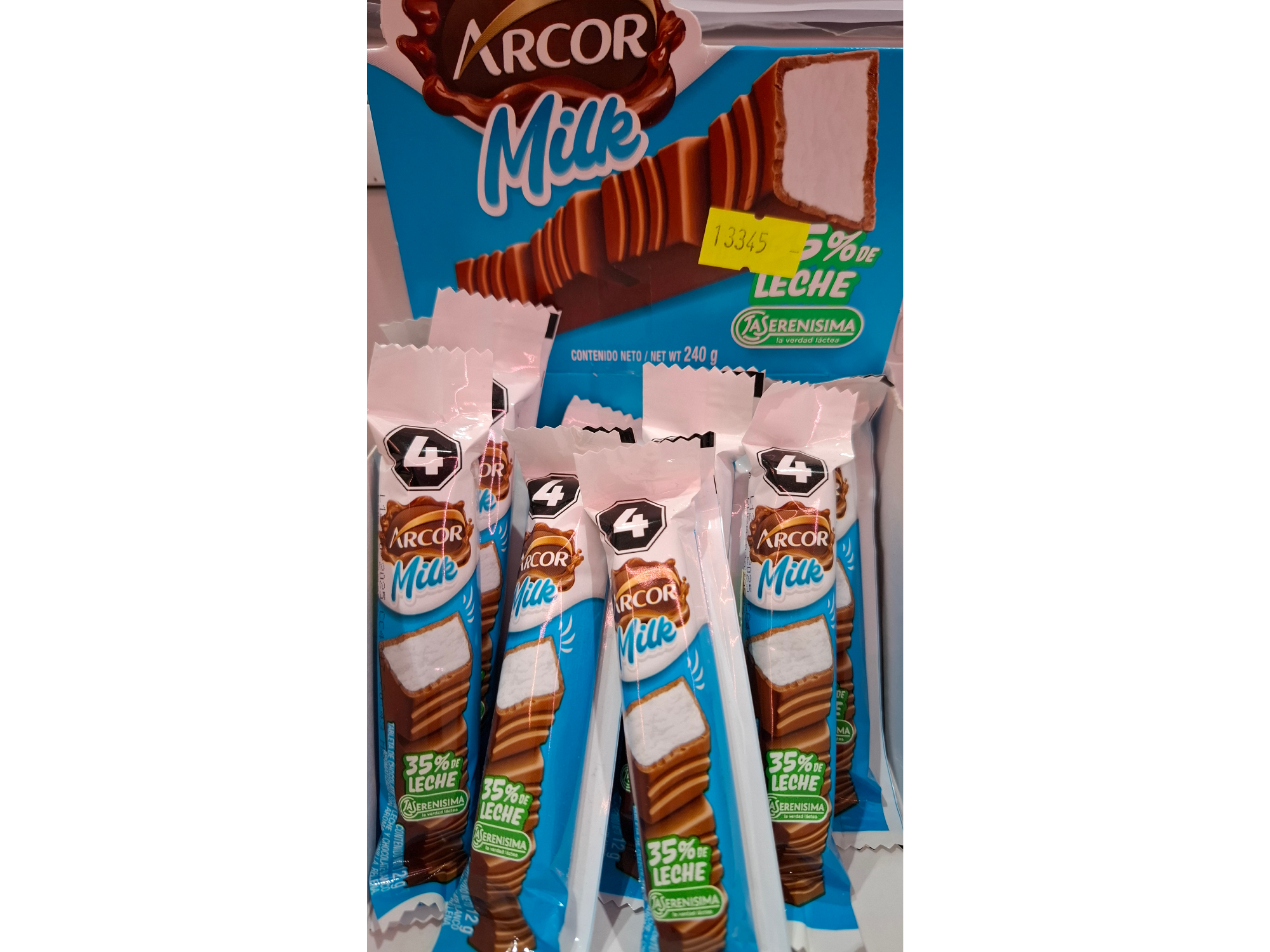 Barrita de Chocolate Milk 12gr