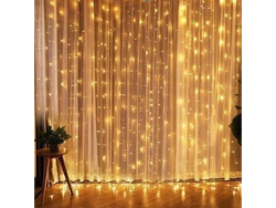 CORTINA LUZ LED RGB 3X3 M