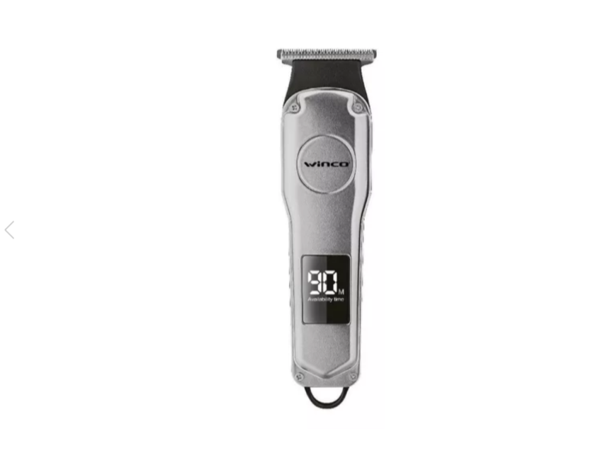 CORTA CABELLO WINCO W821 INALAMB 5 POS CUCHILLAS DE ACERO INOX VISOR DIGITAL CARGA X USB