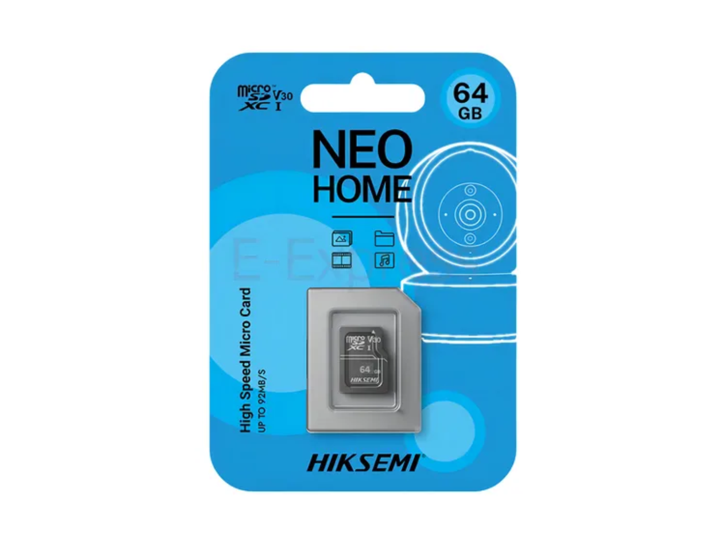 Micro SD HIKSEMI - NEO HOME - 64 GB - SIN ADAPTADOR