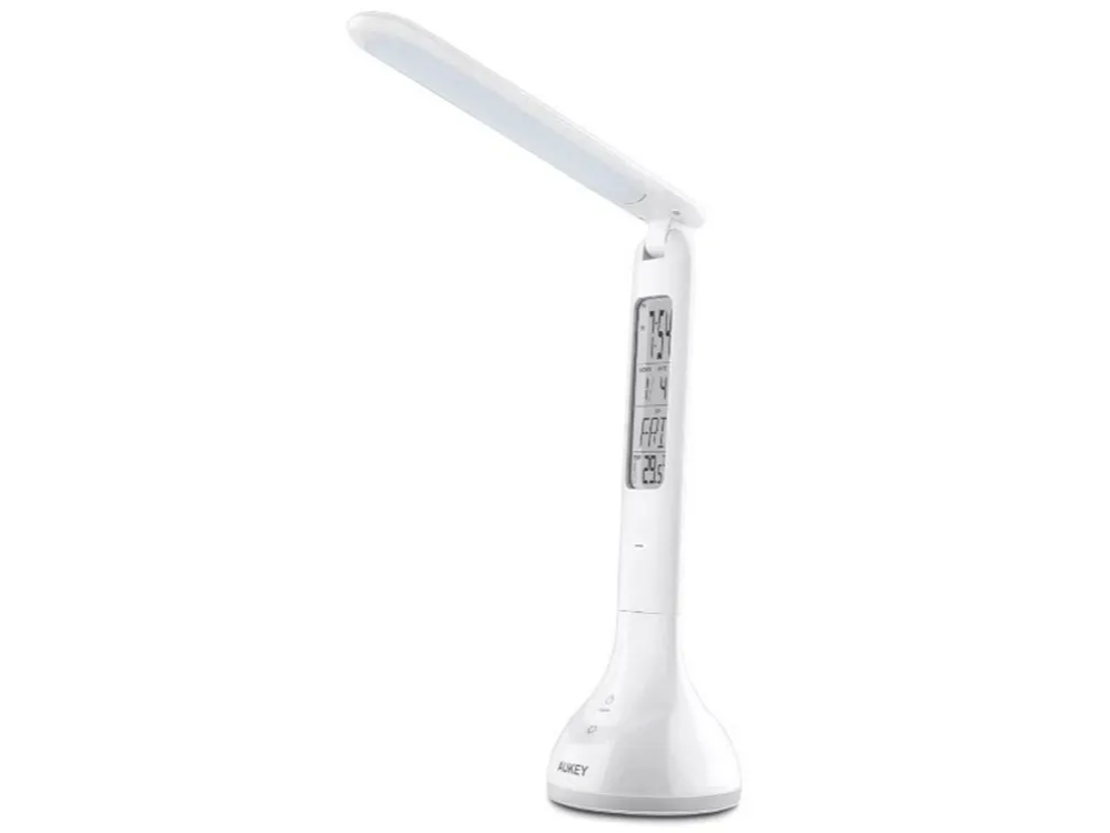 Netmak Nm-ld1 Lámpara Led Recargable C/ Calendario Digital