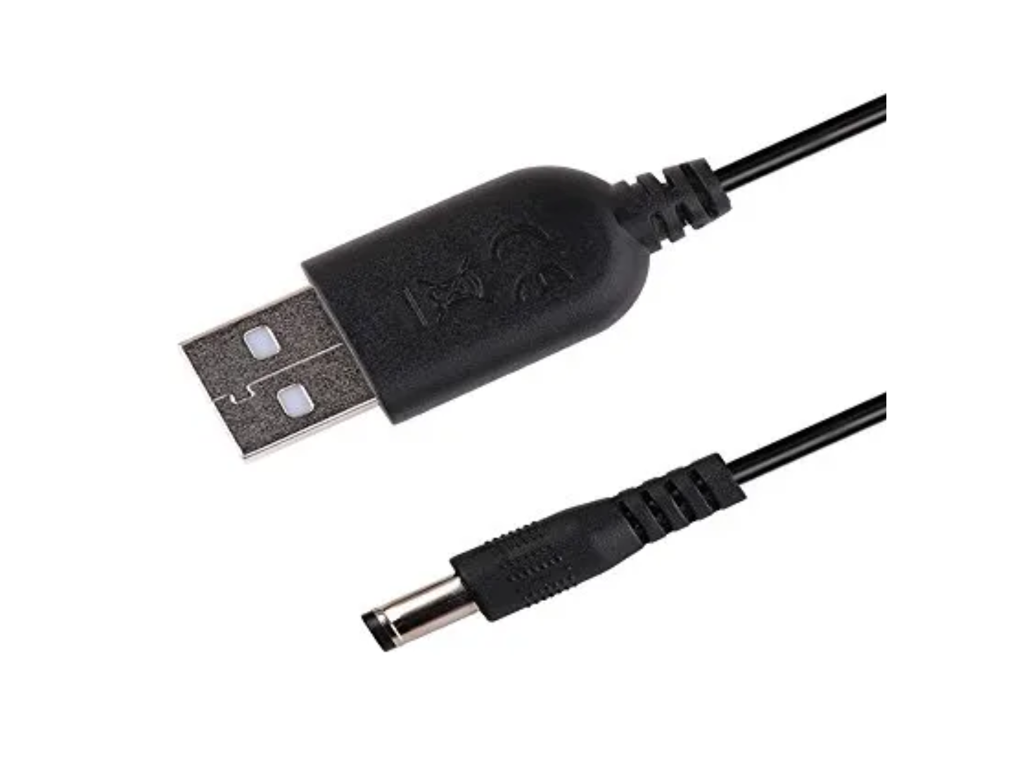 CABLE ADAPTADOR USB A FICHA JACK AC DC 3.5X1.35MM