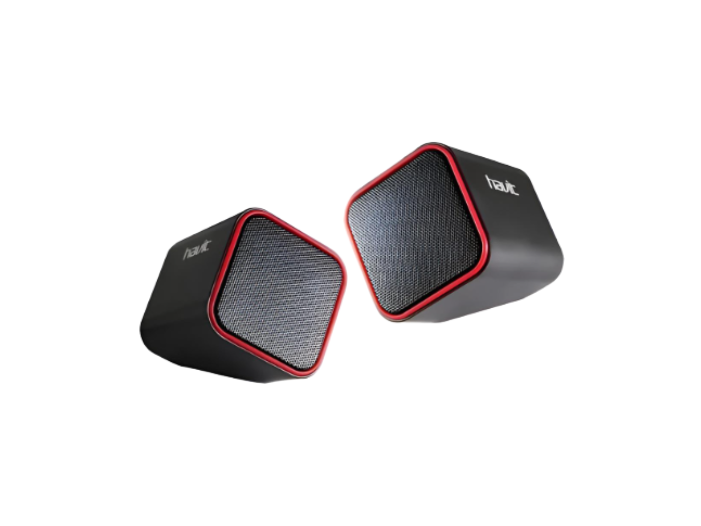 PARLANTE HAVIT SK473R USB 2.0 AUX PC JACK 3.5MM ROJO