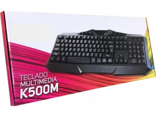 Teclado multimedia K500M