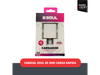 CABEZAL SOUL DE 20W CARGA RAPIDA S/CABLE