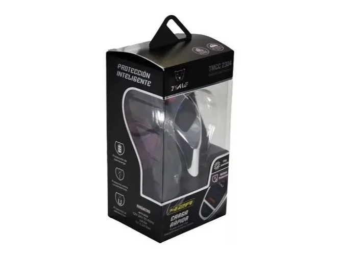 Cargador De Carga Rapida 3 Usb Para Coche 4.2a