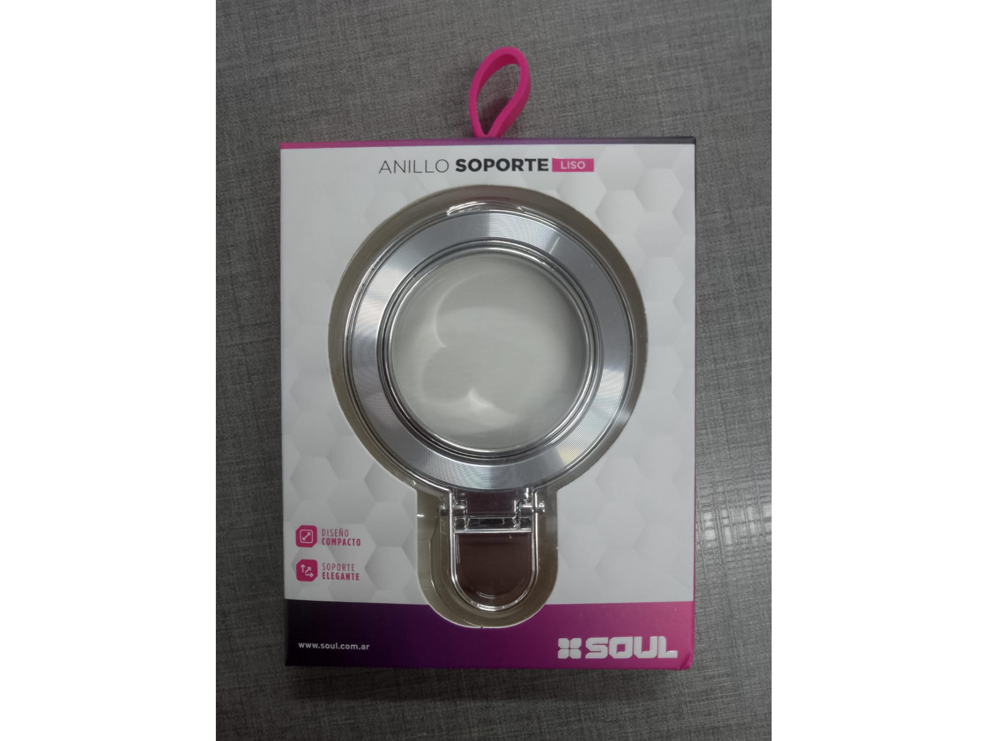 SOP. UNIVERSAL ANILLO SOUL PLATA