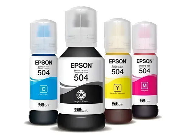 CONJUNTO DE 4 TINTAS EPSON 504