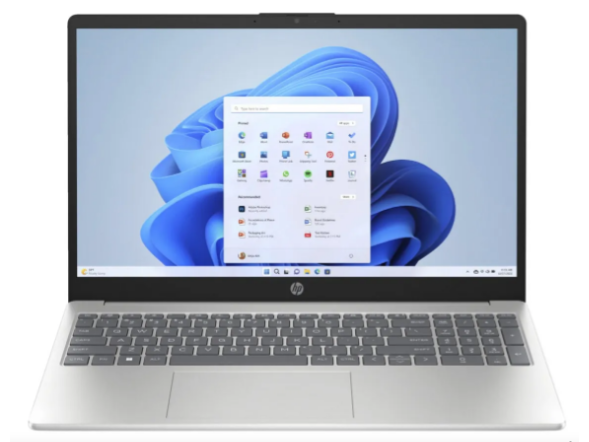 Hp ) 15.6 Amd Ryzen 5 8gb 512gb Ssd W11 Plata Color Plateado--precio en dolar