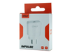 CARGADOR 220V MODO-040 IMPULSE – 2.1A + CABLE TIPO C – ONLY – BLANCO