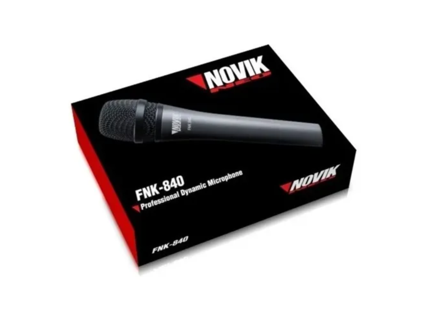 MICROFONO NOVIK NEO FNK 840 DINAMICO CARDIOIDE XLR RESP FREQ 50HZ A 15KHZ