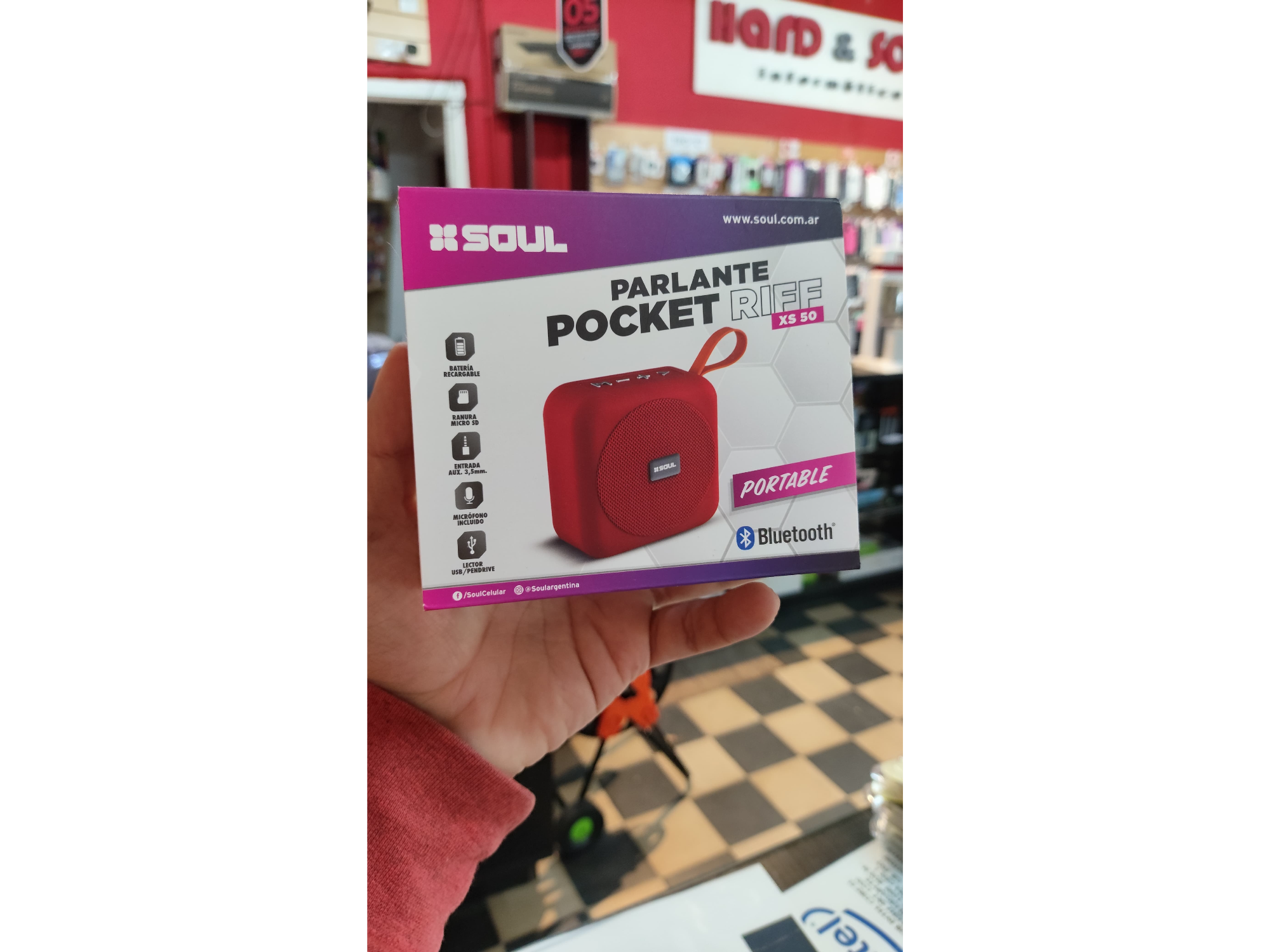 PARLANTE POCKET RIFF XS 50 PORTABLE