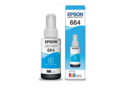 TINTA EPSON AZUL 664