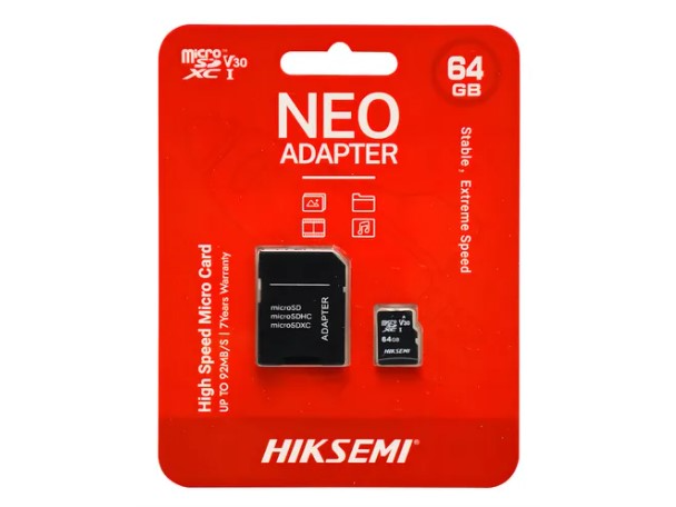 MICRO SD 64GB  HIKSEMI