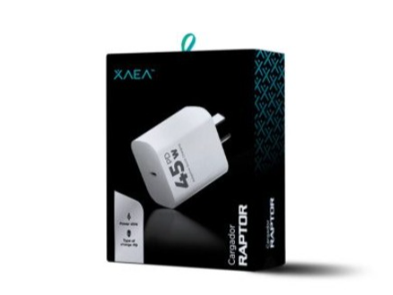 CARGADOR 220V MODX-507 RAPTOR – 5,1A – 45W – 1TC + PD – XAEA – BLANCO