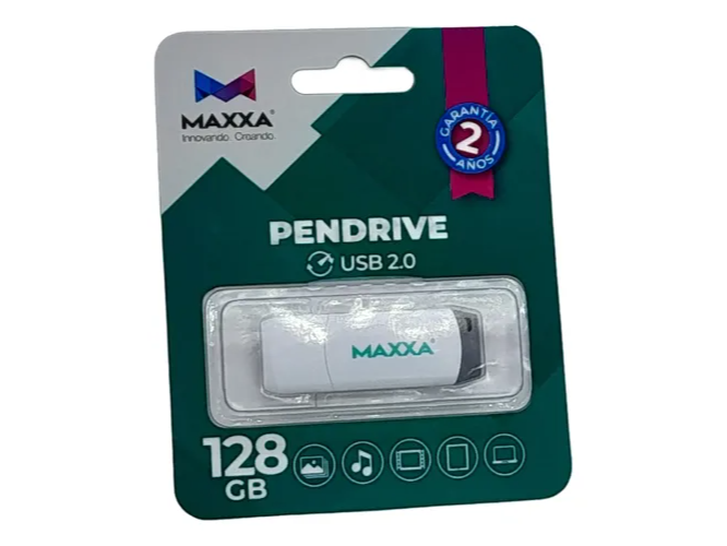 PENDRIVE MAXXA USB 2.0 128GB