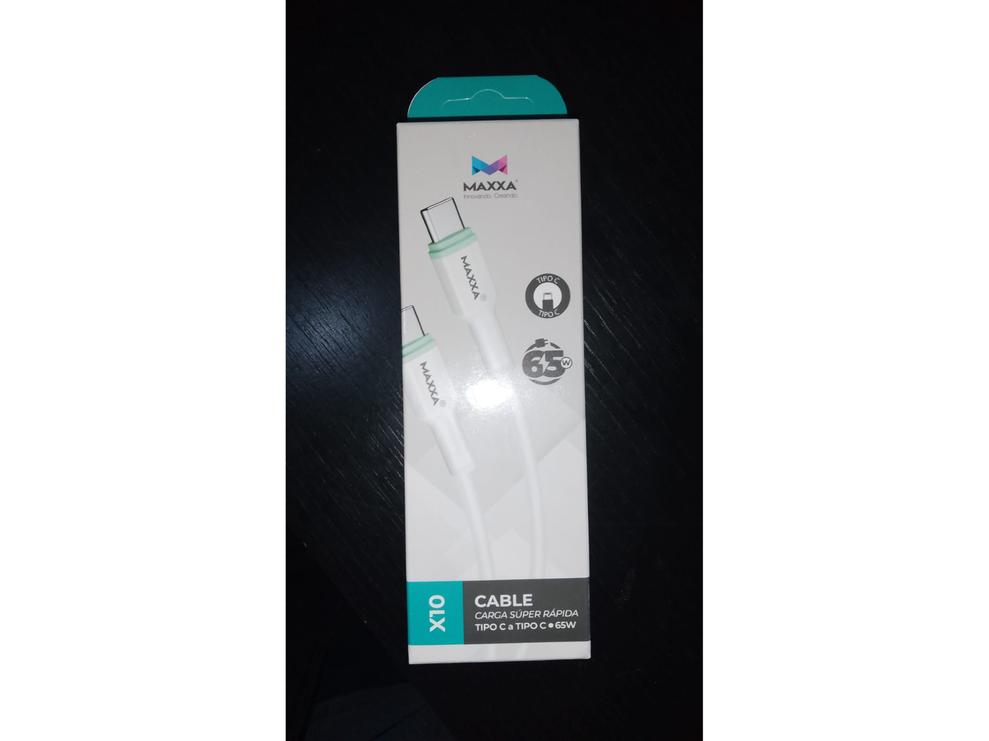 Cable MAXXA Tipo c a Tipo c 65w