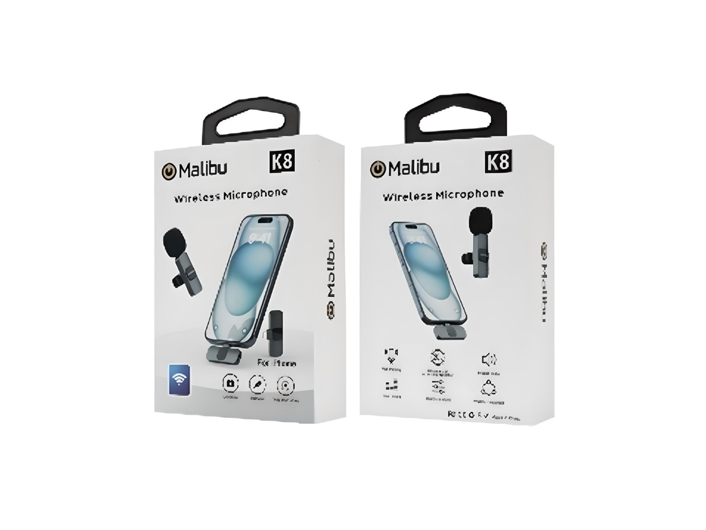 MICROFONO CORBATERO MALIBU K8 TIPO IPHONE