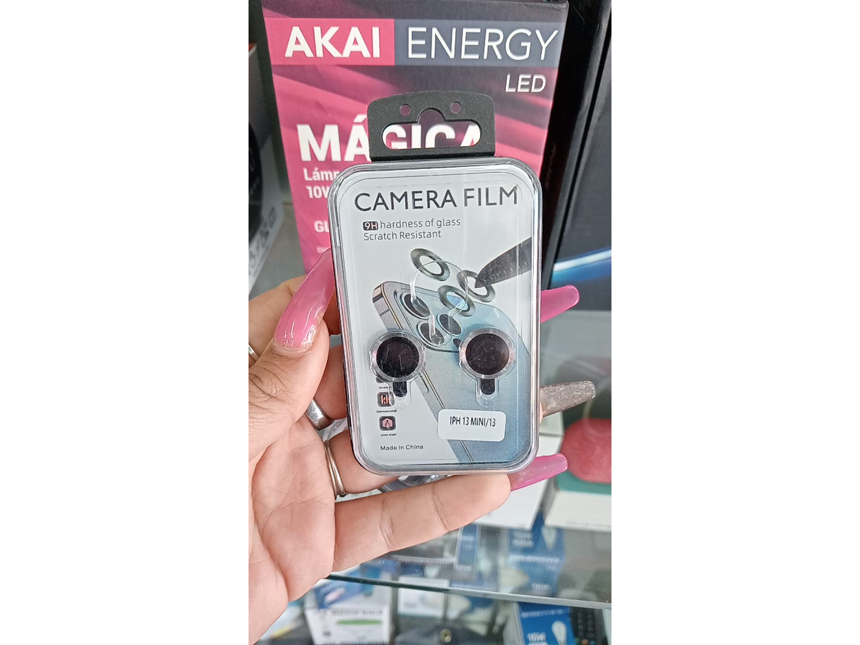 PROTECTOR DE CAMARA IPHONE 13