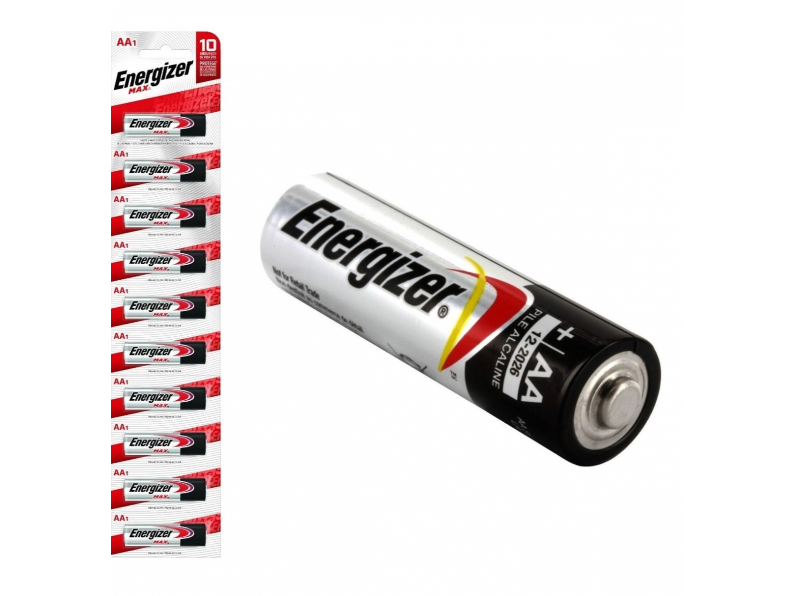 Energizer max AA (1 unidad)