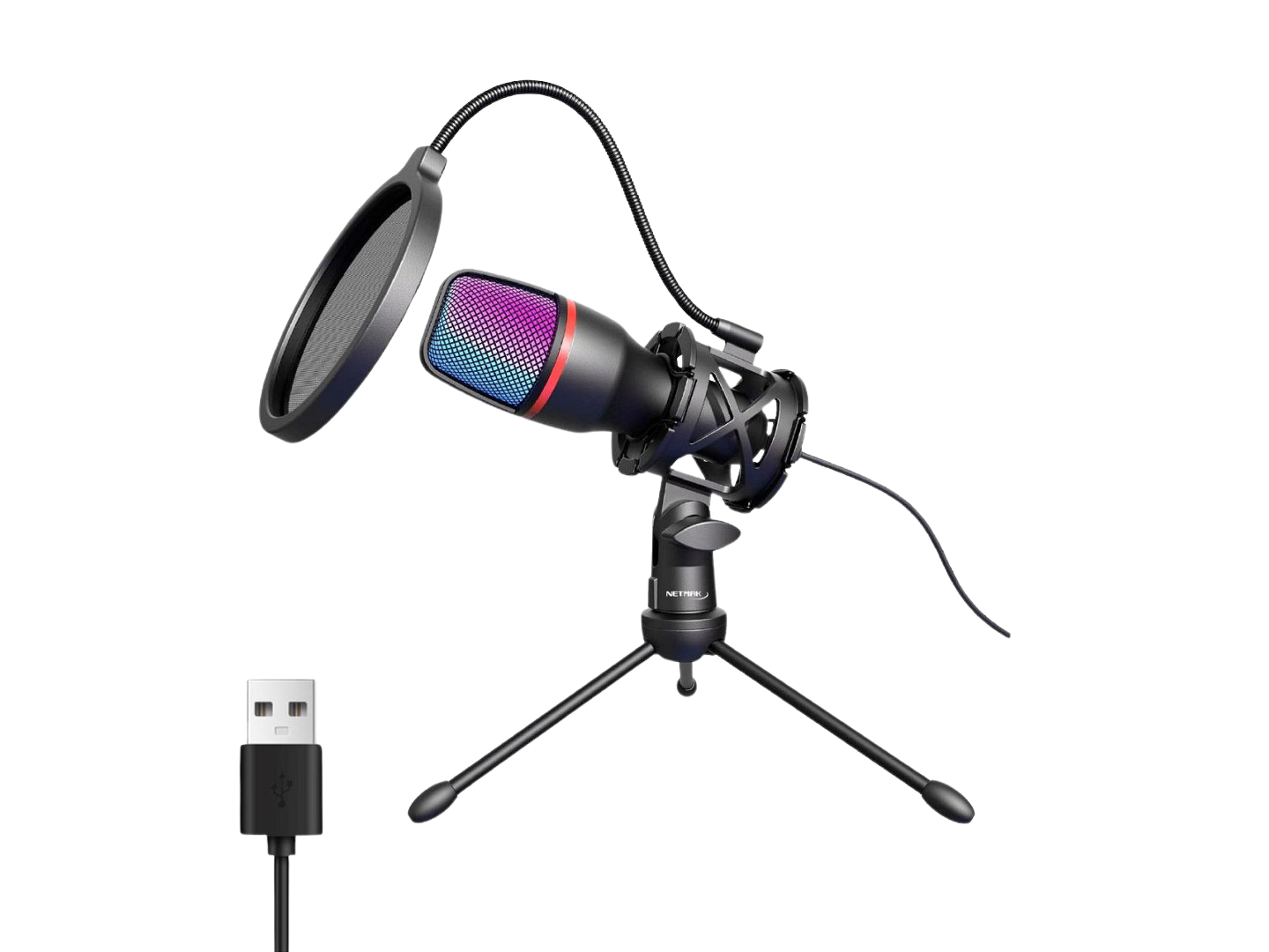 MICROFONO NETMAK GAMER NM-MS786