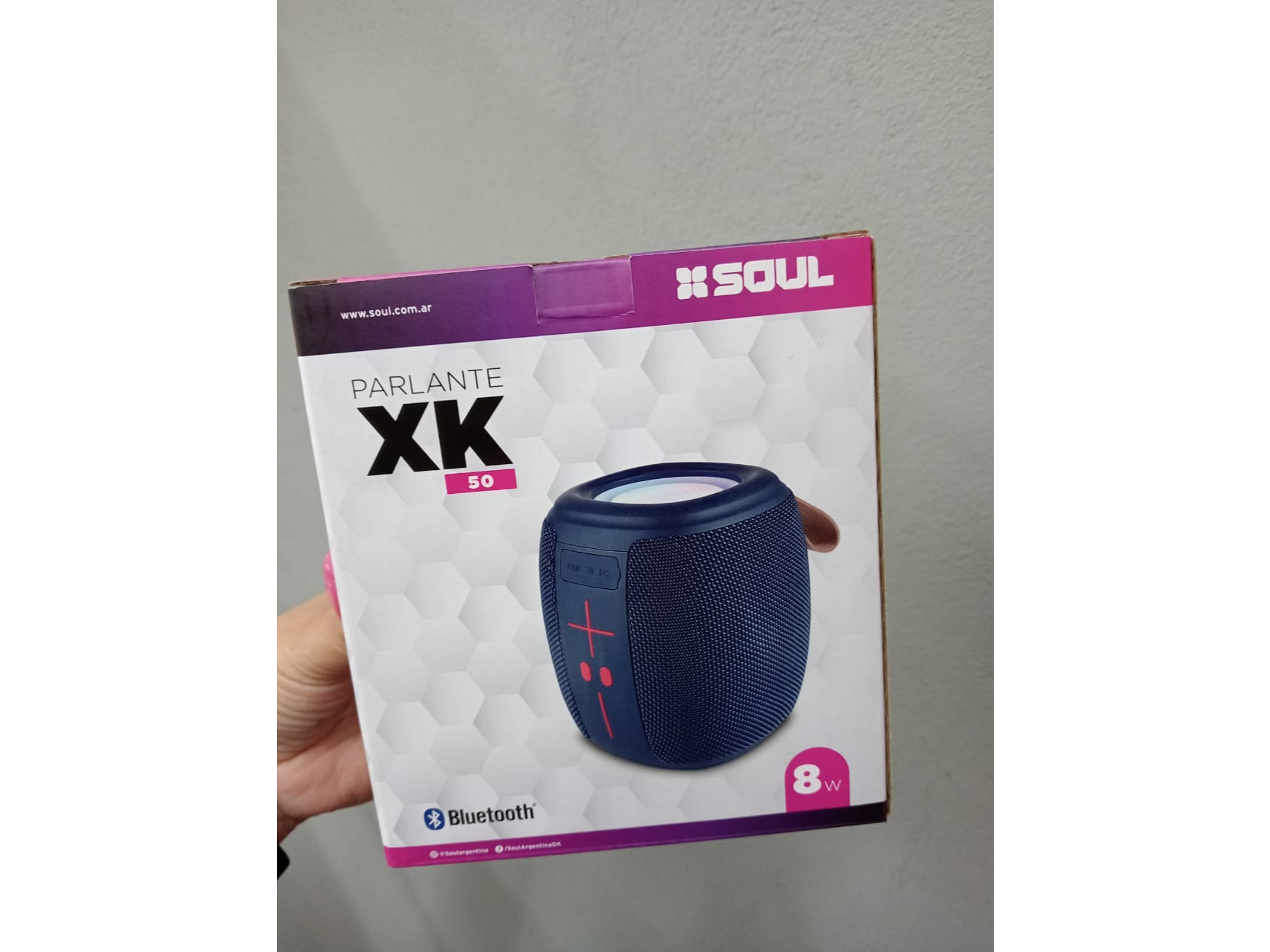 Parlante soul AZUL
