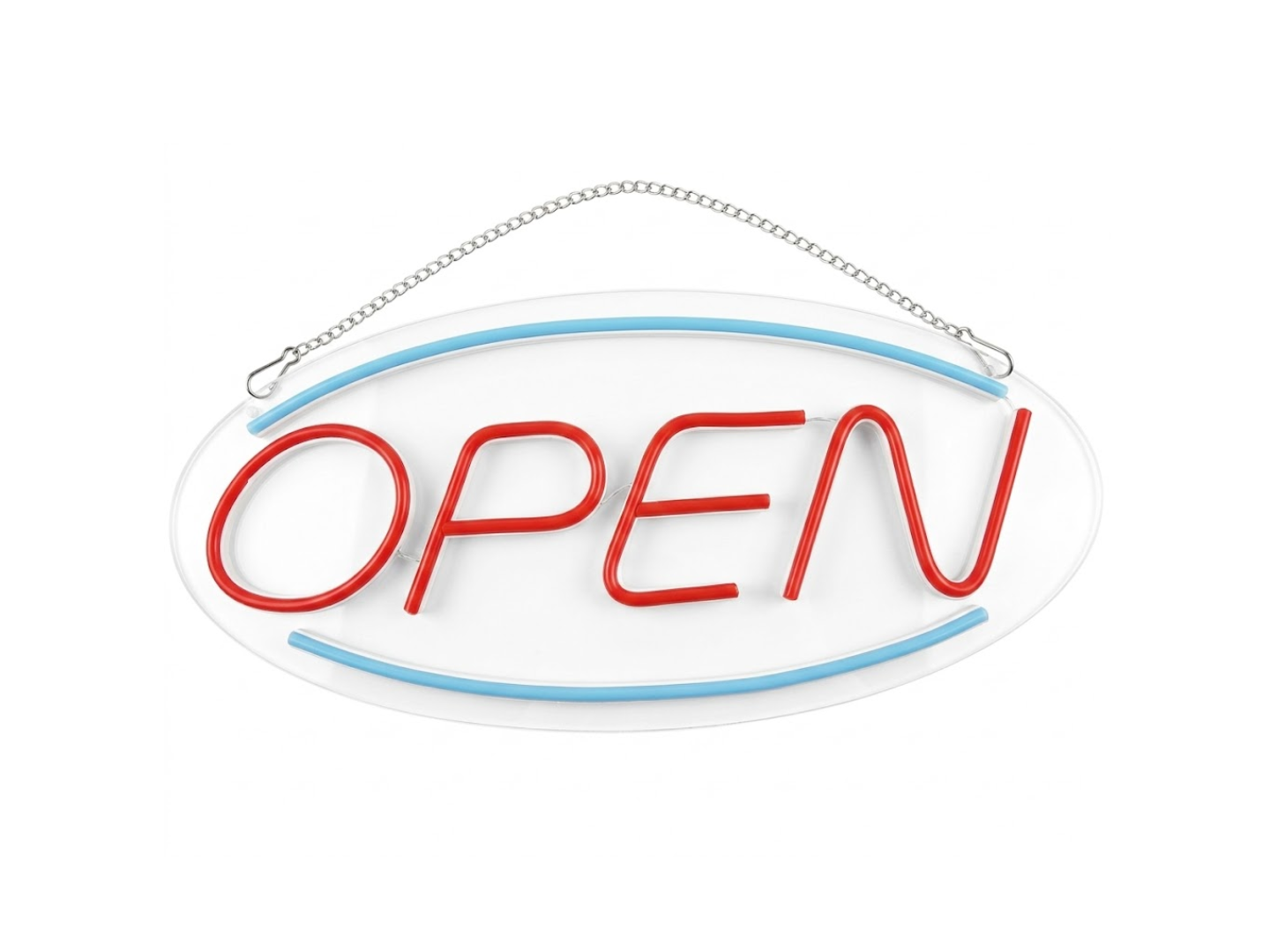 LETRERO LUZ LED NEON OPEN NHD006