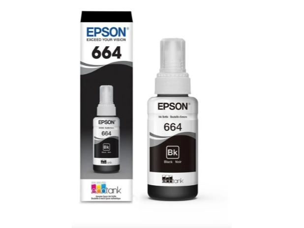 TINTA NEGRA EPSON 664