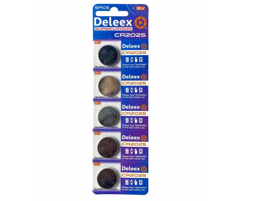 Deleex CR2025  (1 unidad)