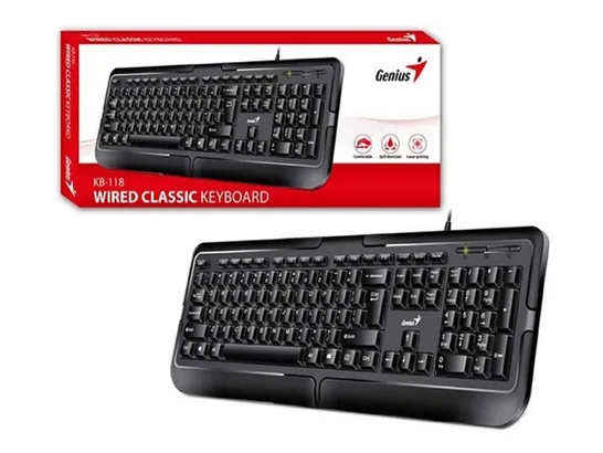 Wired Multimedia Keyboard KB-118 II