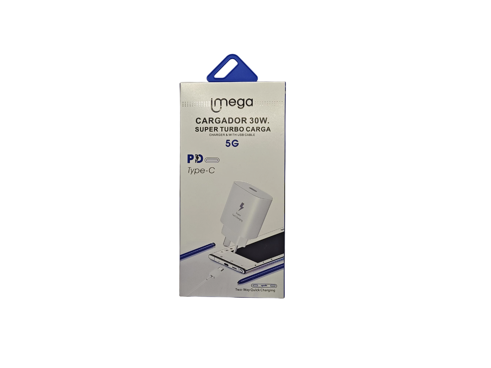 Cargador Rápido iPhone imega 30w