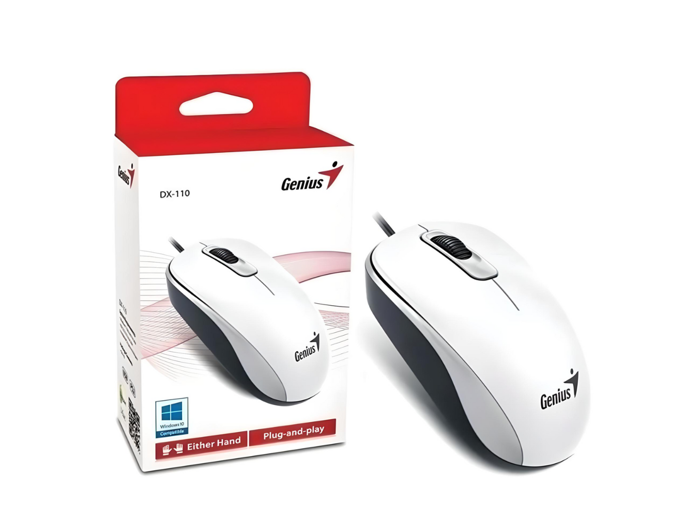 MOUSE GENIUS USB DX110 USB BLANCO