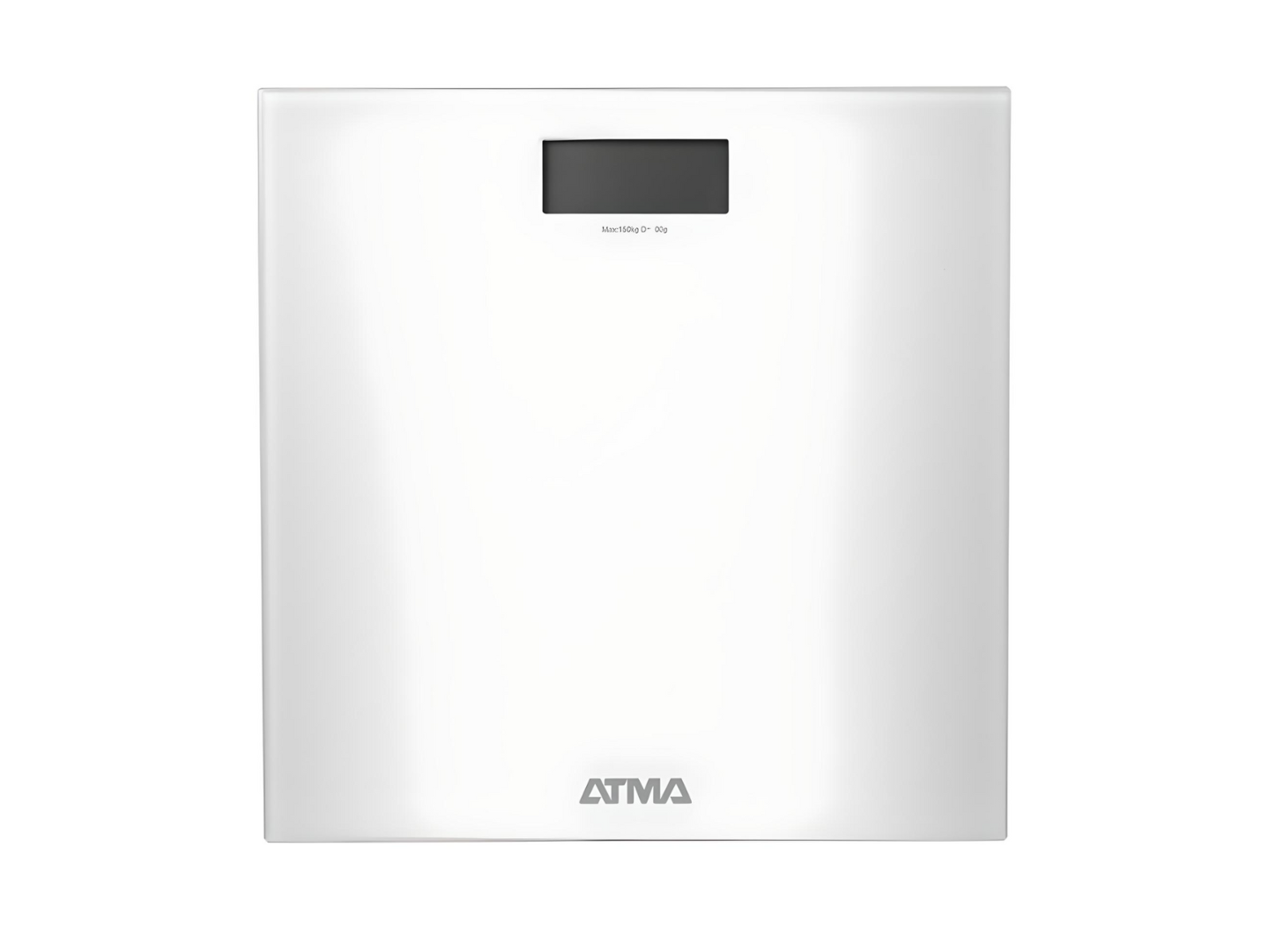 BALANZA CORPORAL ATMA BA7504N/PI DIGITAL VIDRIO TEMPLADO BLANCO