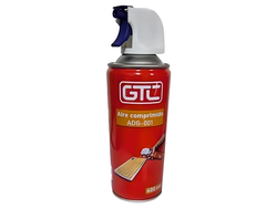 AIRE COMPRIMIDO GTC ADG-001 AEROSOL C/GATILLO 400ML