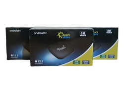 Tv Box 8k Android 13.1 Ultra Hd Hdmi Spark Wave Super Rapido Negro Estándar