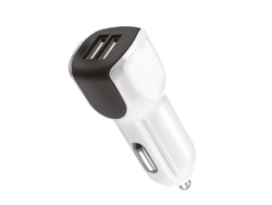 Cargador de Auto Super Rapida (Blanca con negro )