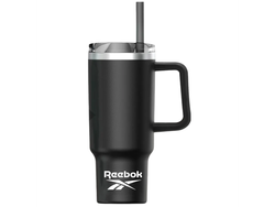 VASO TERMICO REEBOK DE ACERO INOXIDABLE DE 42 OZ NEGRO INCLUYE FUNDA RBK-TMSV-B