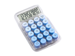 CALCULADORA COLORES CHICA MODV-001V – VARIOS – CELESTE