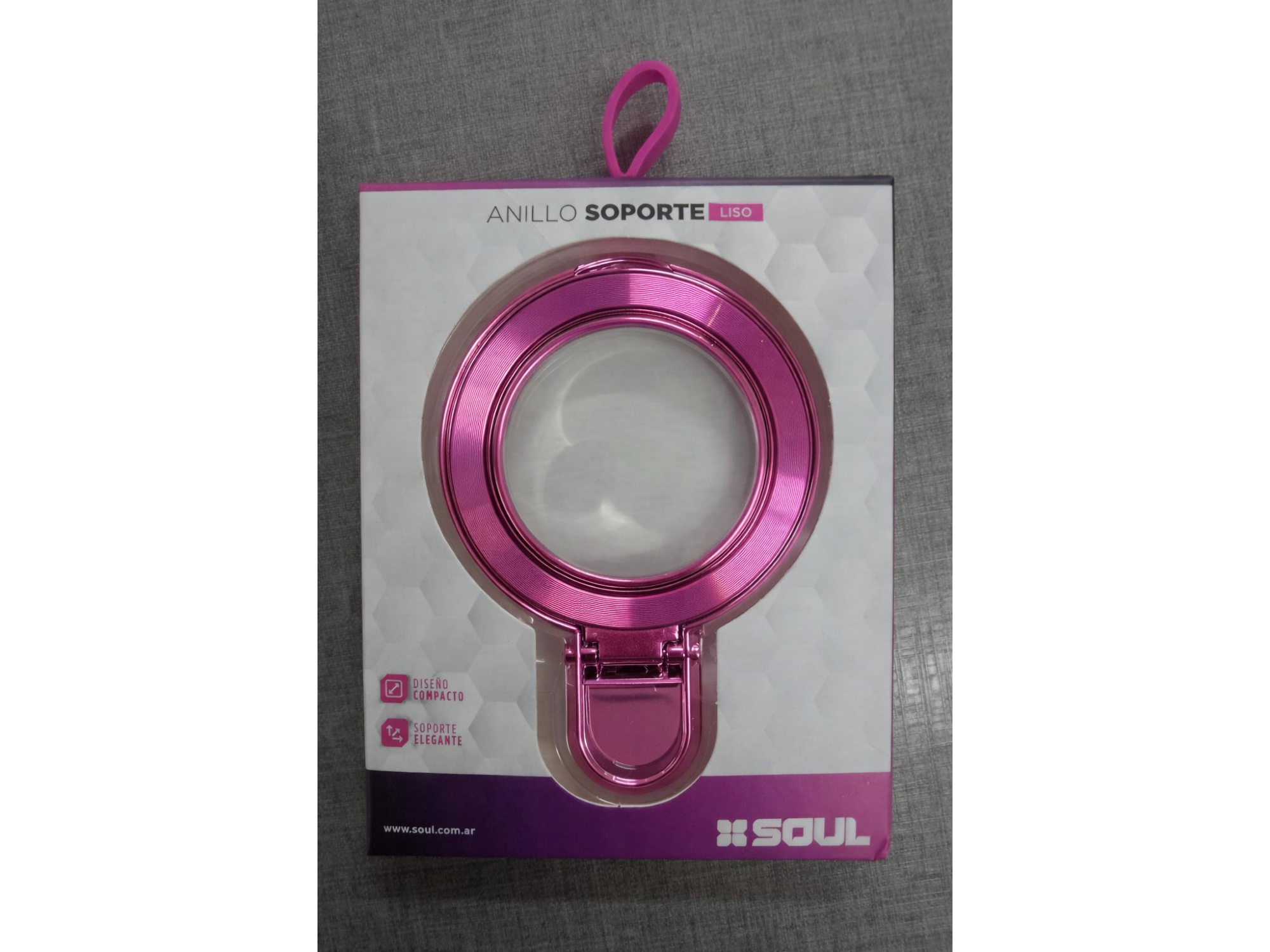 SOP. UNIVERSAL ANILLO SOUL ROSA