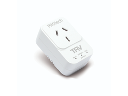 PROTECTOR DE TENSION PROTECH-E BY TRV 2200W (CON RETARDO DE CONEXION 15S) ELECTRONICOS