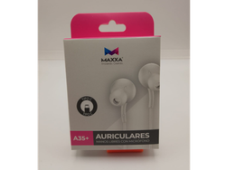 Auriculares MAXXA ( Manos libres; Blancos )