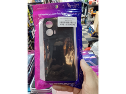 Silicón Case Moto G35 Rojo - negro