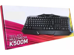 Teclado multimedia K500M
