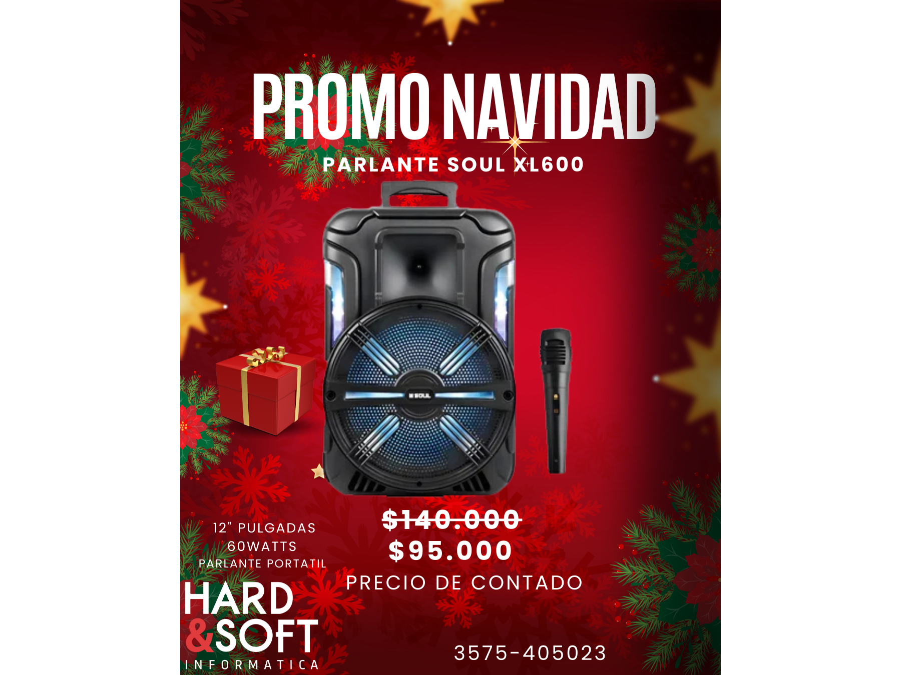 PARLANTE SOUL XL600