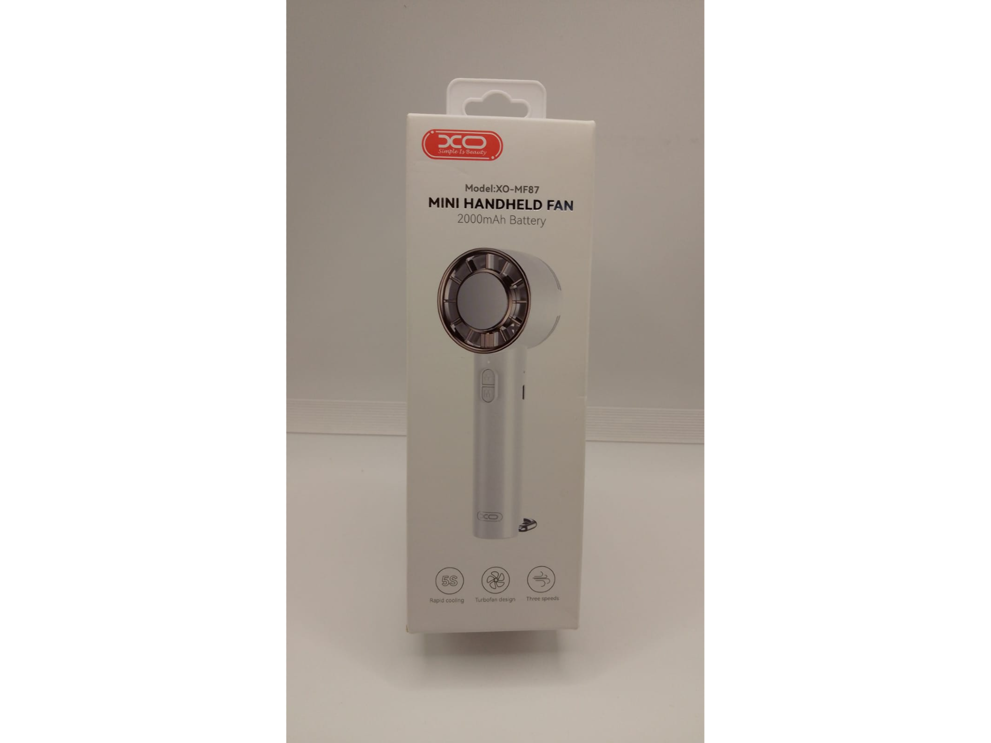 MINI VENTILADOR PORTATIL MF93 BLANCO XOMF93WH