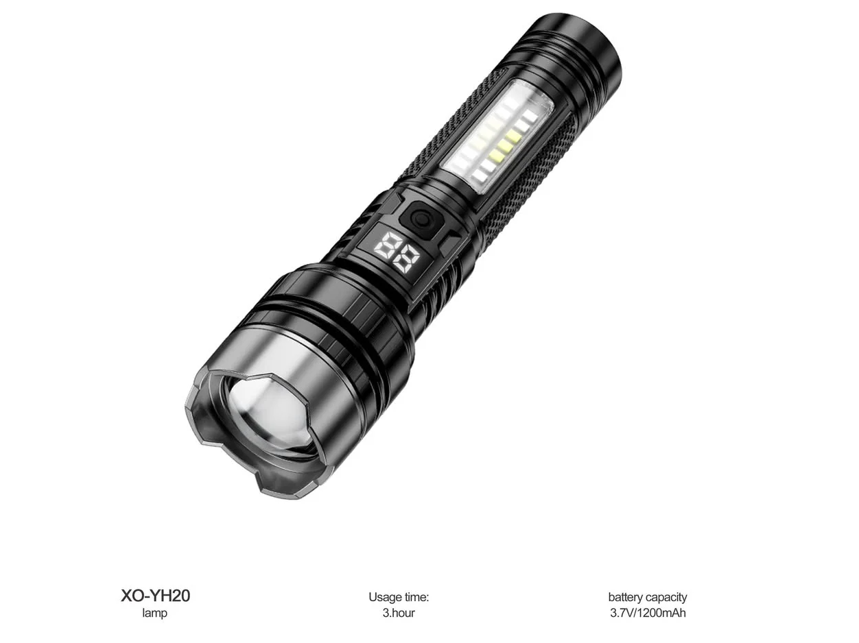 LINTERNA CON ZOOM TELESCOPICO XO-YH20
